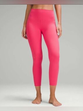 lululemon athletica Bright Pink High-Rise Leggings
